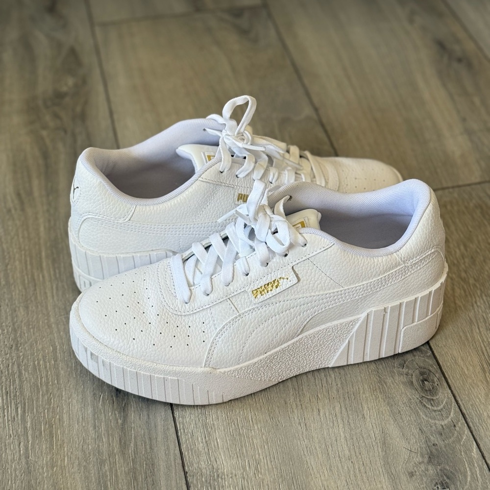 PUMA Women's Cali Wedge Sneaker - Size 10 - Picture 3 of 13